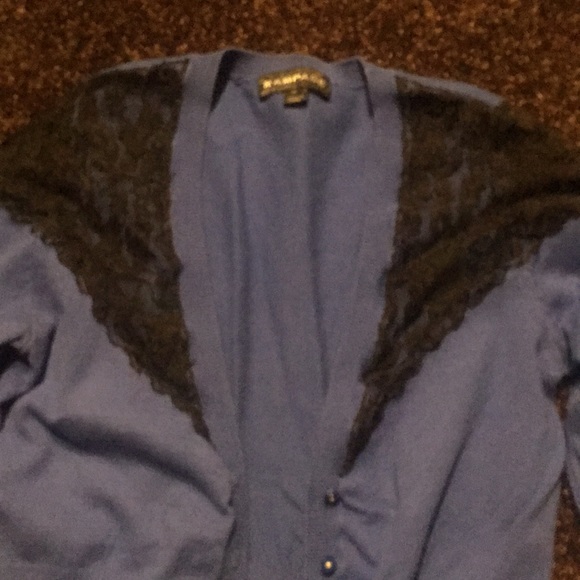 Rampage royal blue cardigan - S - EUC - Picture 2 of 6